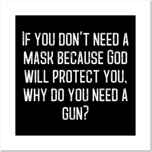 If you don't need a mask...? Posters and Art